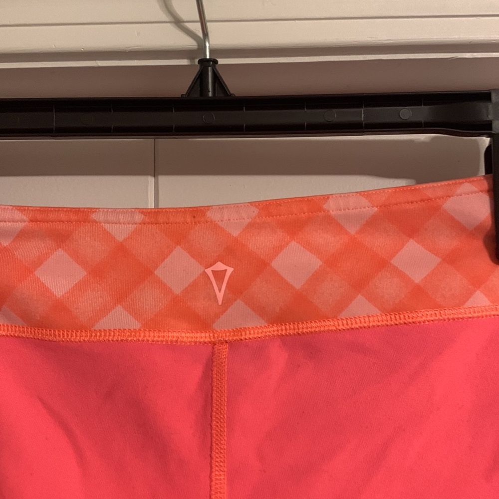 Bright pink Ivivva capris. Childrens/juniors size 14 but fits a womens 4.